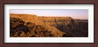 Framed Cliffs at sunset, Fish River Canyon, Namibia
