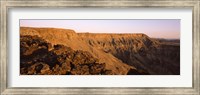 Framed Cliffs at sunset, Fish River Canyon, Namibia