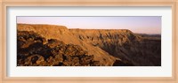 Framed Cliffs at sunset, Fish River Canyon, Namibia