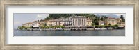 Framed Buildings at the waterfront, Lake Como, Bellagio, Como, Lombardy, Italy