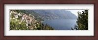 Framed View of Lake Como