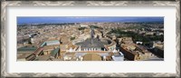 Framed Overview of the historic centre of Rome and St. Peter's Square, Vatican City, Rome, Lazio, Italy