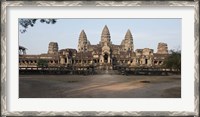 Framed Facade of a temple, Angkor Wat, Angkor, Siem Reap, Cambodia