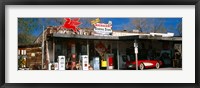 Framed Store with a gas station on the roadside, Route 66, Hackberry, Arizona