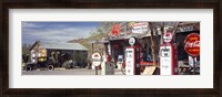 Framed Gas Station on Route 66, Hackberry, Arizona