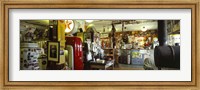 Framed Interiors of a store, Route 66, Hackberry, Arizona