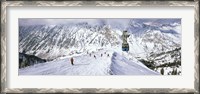 Framed Snowbird Ski Resort, Utah