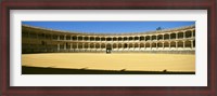 Framed Bullring, Plaza de Toros, Ronda, Malaga, Andalusia, Spain