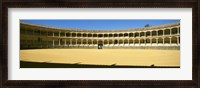 Framed Bullring, Plaza de Toros, Ronda, Malaga, Andalusia, Spain