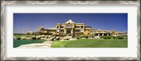 Framed Facade of a golf course, The Cascades Golf & Country Club, Soma Bay, Hurghada, Egypt