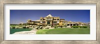 Framed Facade of a golf course, The Cascades Golf & Country Club, Soma Bay, Hurghada, Egypt