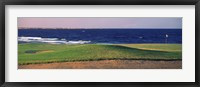 Framed Golf course at dusk, The Cascades Golf And Country Club, Soma Bay, Hurghada, Egypt