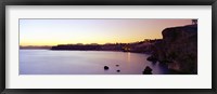 Framed Coastal city at dusk, Ras Um Sid, Sharm al-Sheikh, Sinai Peninsula, Egypt