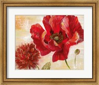 Framed Passion for Poppies II