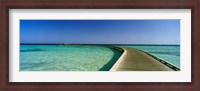 Framed Soma Bay Pier, Hurghada, Egypt