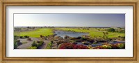 Framed Pond in a golf course, The Cascades Golf & Country Club, Soma Bay, Hurghada, Egypt