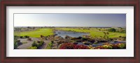 Framed Pond in a golf course, The Cascades Golf & Country Club, Soma Bay, Hurghada, Egypt