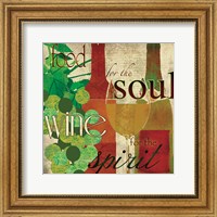 Framed Wine for the Spirit