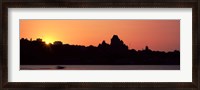 Framed City at sunset, Chateau Frontenac Hotel, Quebec City, Quebec, Canada