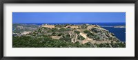 Framed Island in the sea, Capo D'Orso, Sardinia, Italy