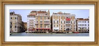 Framed Palazzi facades along the canal, Grand Canal, Venice, Veneto, Italy