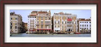 Framed Palazzi facades along the canal, Grand Canal, Venice, Veneto, Italy