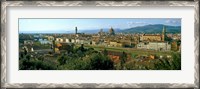 Framed Buildings in a city with Florence Cathedral in the background, San Niccolo, Florence, Tuscany, Italy