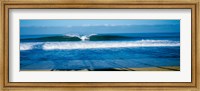 Framed Waves in the ocean, North Shore, Oahu, Hawaii