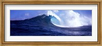 Framed Big Ocean Wave, Maui, Hawaii, USA
