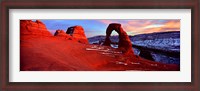 Framed Delicate Arch, Arches National Park, Utah