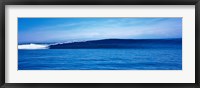 Framed Bright Blue Ocean View
