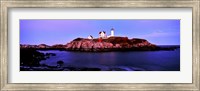 Framed Nubble Lighthouse, Cape Neddick, Maine