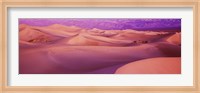Framed Death Valley National Park, California (Pink)