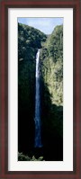 Framed Tall Waterfall