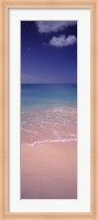 Framed Surf on the beach, Bahamas