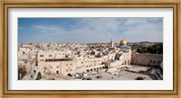 Framed Wailing Wall, Jerusalem, Israel