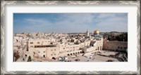 Framed Wailing Wall, Jerusalem, Israel