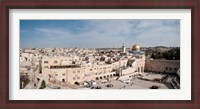 Framed Wailing Wall, Jerusalem, Israel