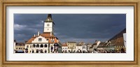 Framed Town Center, Brasov, Transylvania, Romania