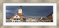 Framed Town Center, Brasov, Transylvania, Romania