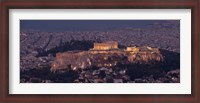 Framed Acropolis of Athens, Athens, Attica, Greece