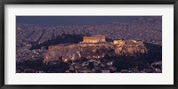Framed Acropolis of Athens, Athens, Attica, Greece