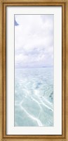 Framed Rippled pattern on blue water surface, Cinnamon Bay, St. John, US Virgin Islands
