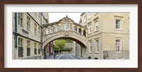 Framed Bridge across a road, Bridge of Sighs, New College Lane, Hertford College, Oxford, Oxfordshire, England