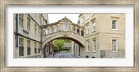 Framed Bridge across a road, Bridge of Sighs, New College Lane, Hertford College, Oxford, Oxfordshire, England