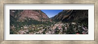 Framed Houses in a town, Ouray, Ouray County, Colorado, USA