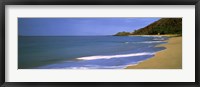 Framed Tide on the beach, Makena Beach, Maui, Hawaii, USA