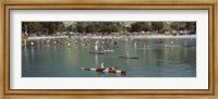 Framed Paddleboarders, Dana Point, California