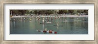 Framed Paddleboarders, Dana Point, California