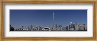 Framed Skylines in a city, CN Tower, Toronto, Ontario, Canada